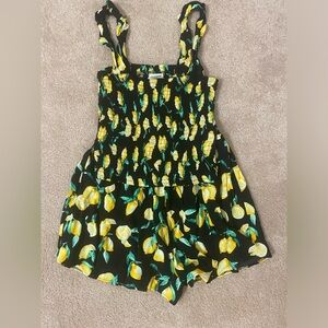 Victoria Secrets tank top and short set with lemon print